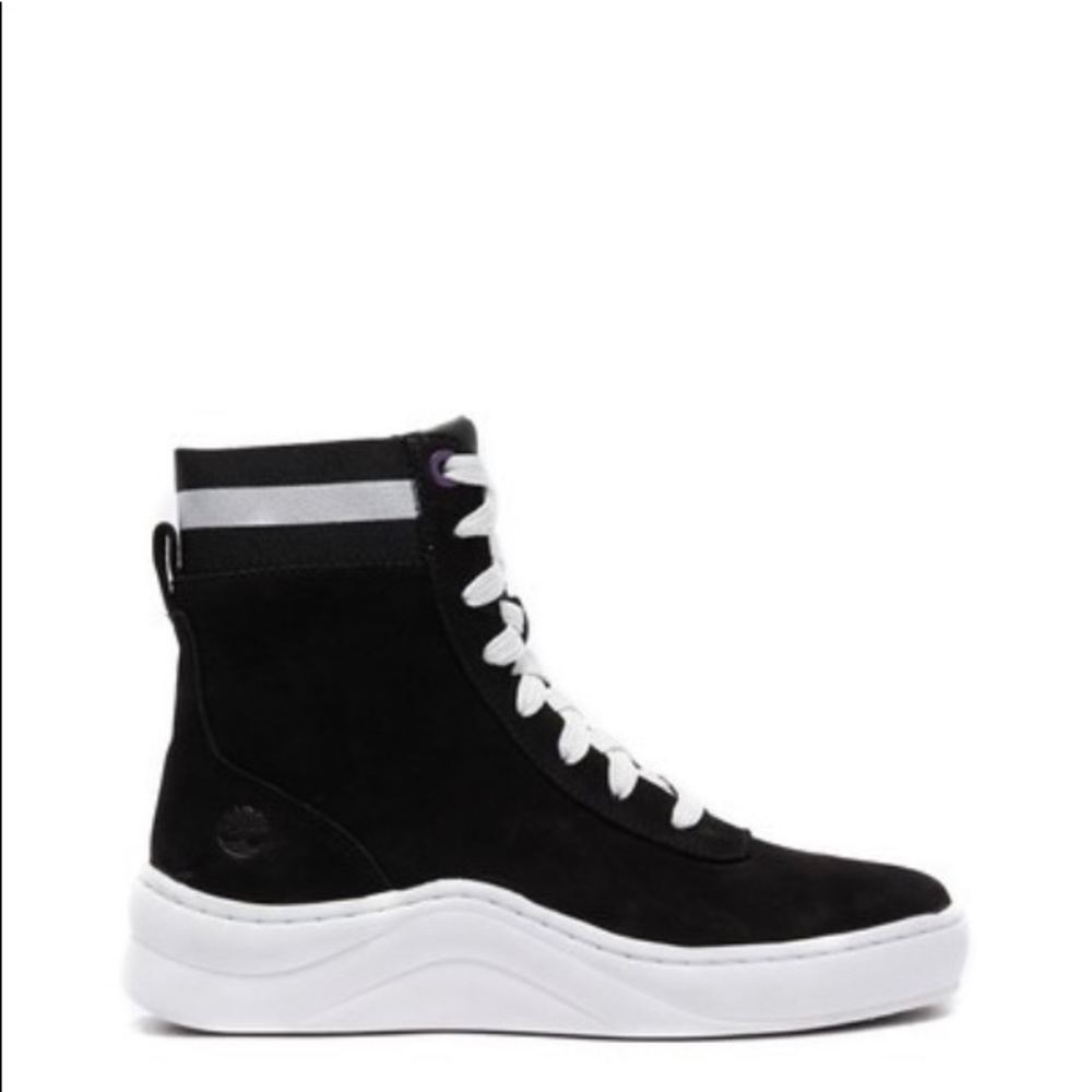 Timberland Ruby Ann Leather Sneaker Boot Women 9.5 - Picture 4 of 9